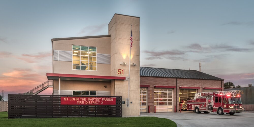 St. John Parish Fire Station 51 Sizeler Thompson Brown Architects