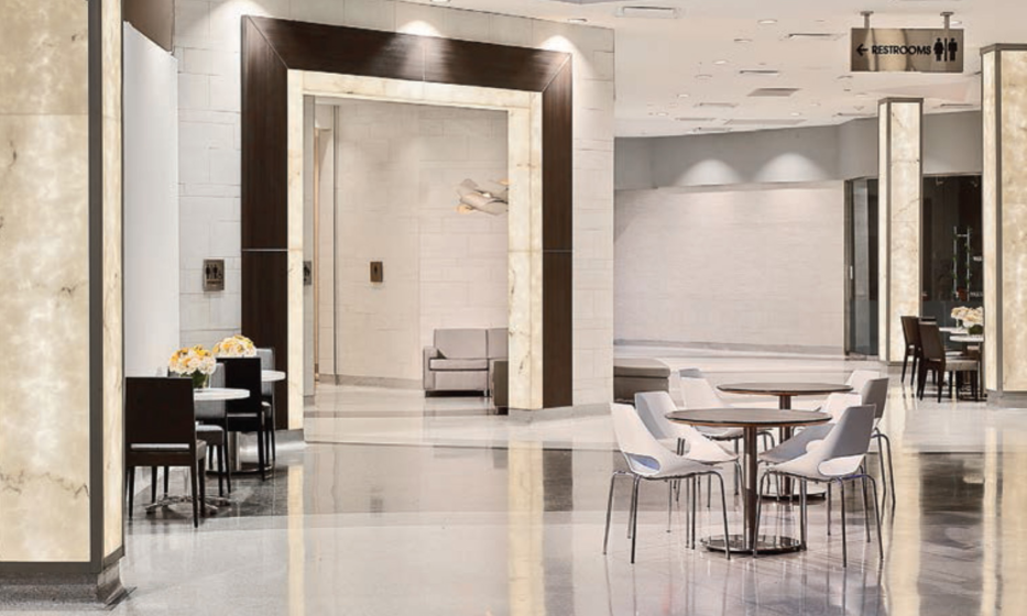 Lakeside Mall Renovations Interior Lounge