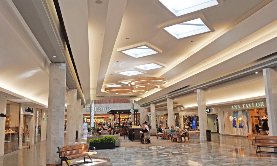 Lakeside Mall Renovations Interior Walkway